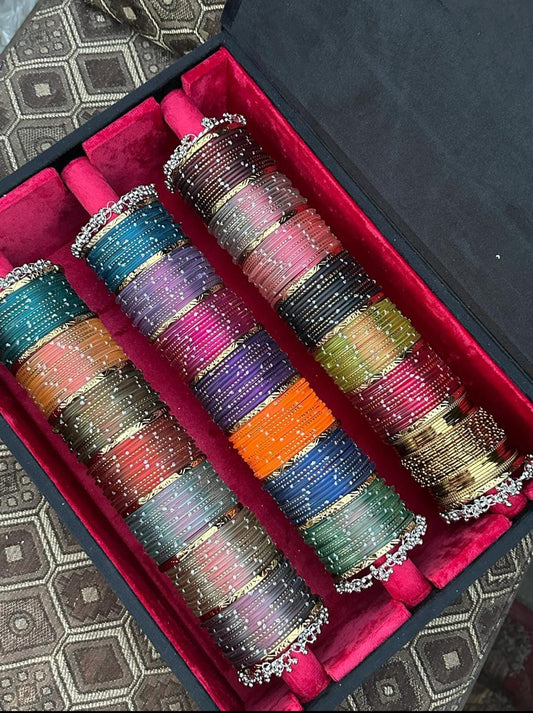 Eyeina Glass Bangles