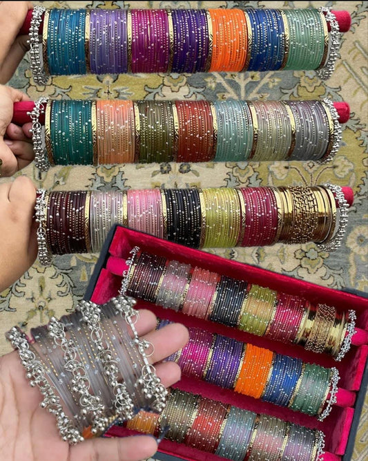 Eyeina Glass Bangles