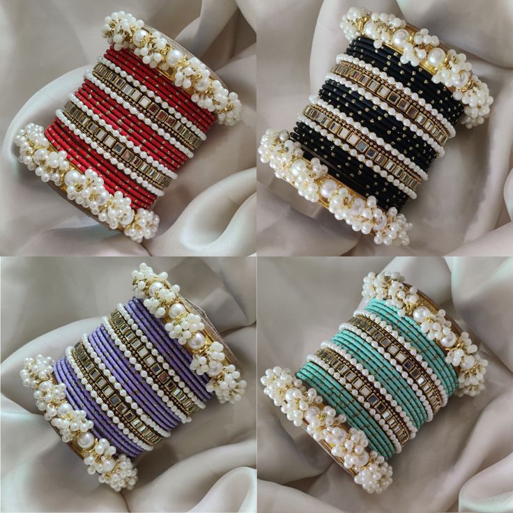 Pearl bangle set