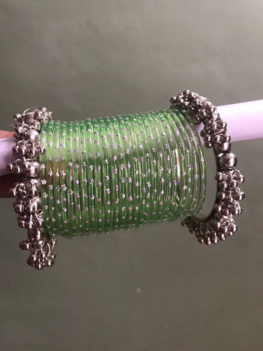 Green Bangles Set