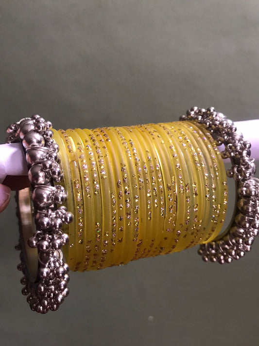 Yellow Bangles Set