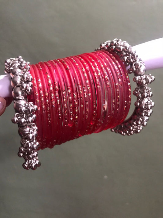 Red Bangles Set