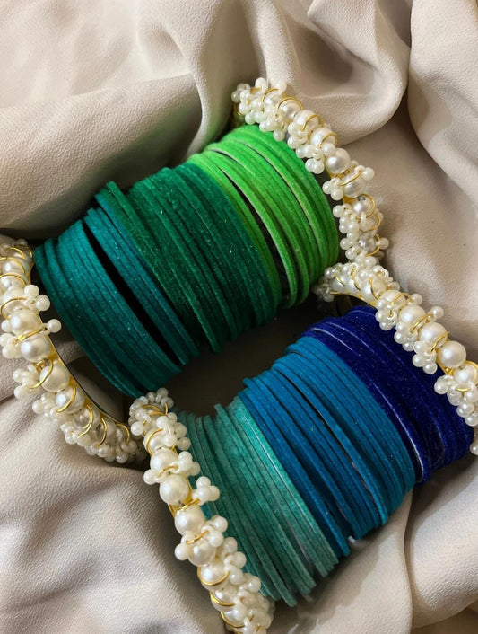 Velvet Bangle Set