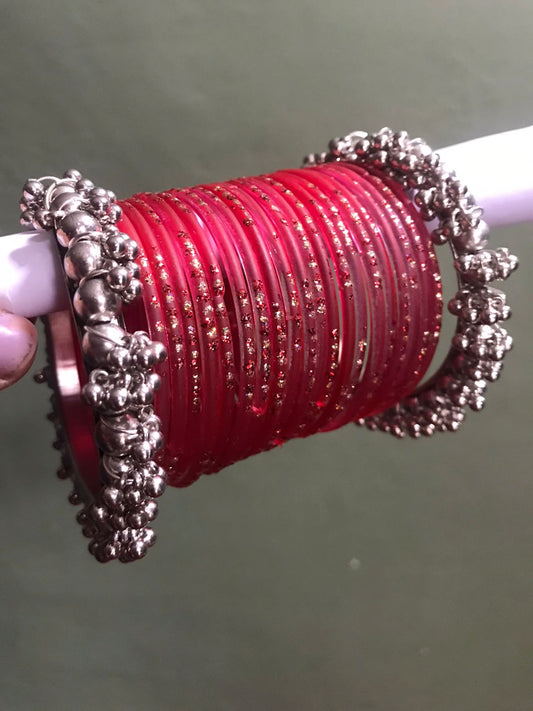Red Bangles Set